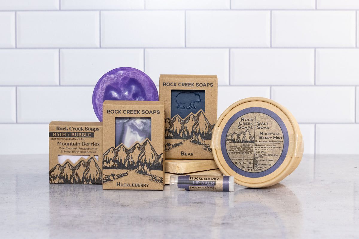 Here to raise the "Bar" for Skincare Rock Creek Soaps