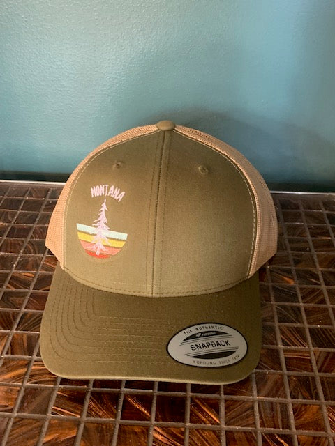 Olive Green MT Hat