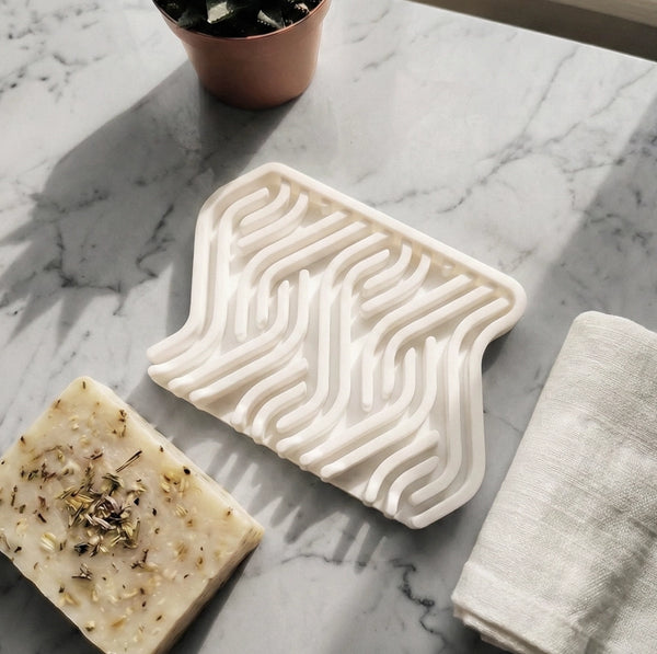 Premium Silicone Soap Saver Tray