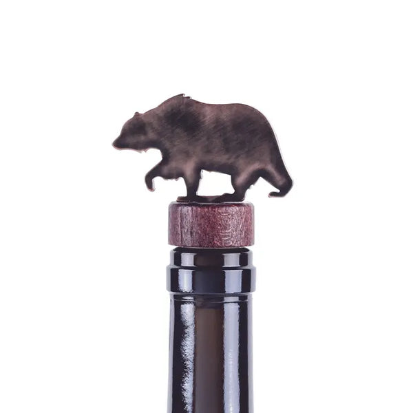Bear Wine Bottle Stopper