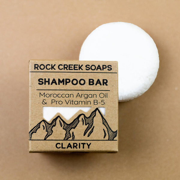 Shampoo Bar | Vitamin B-5 & Argan Oil | Clarity