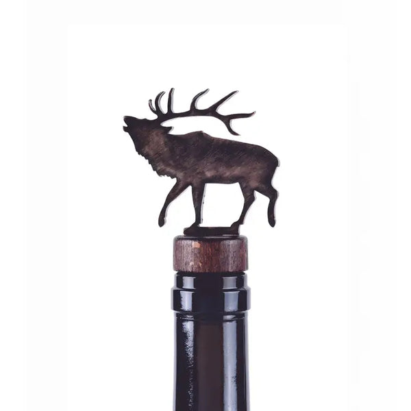 Elk Wine Bottle Stopper