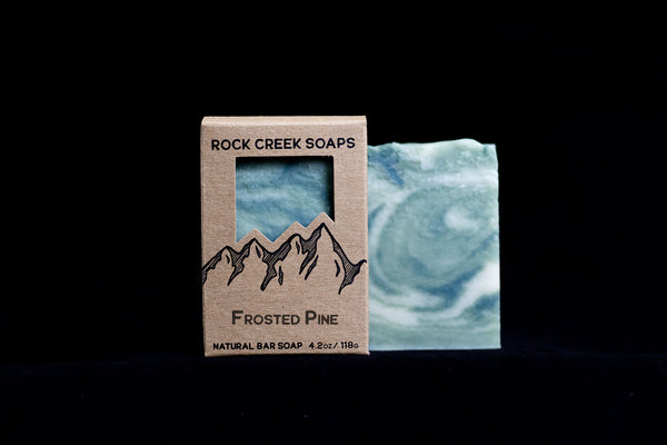 FROSTED PINE SEASONAL SOAP | Pine Needles & Balsam