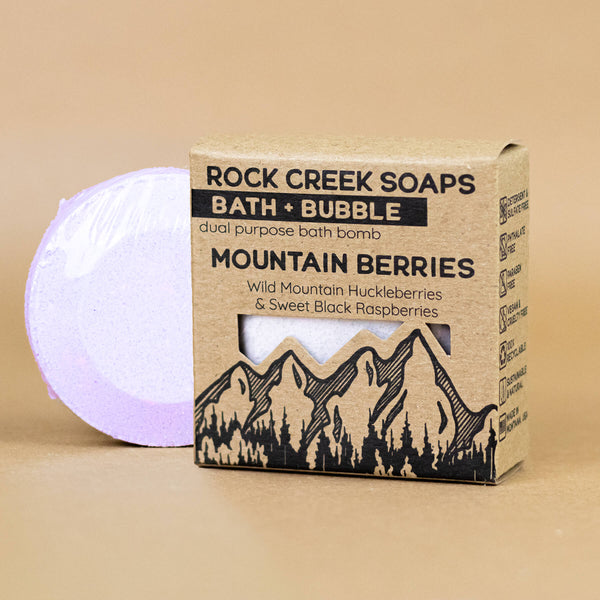 Bath Bomb in Mountain Berries