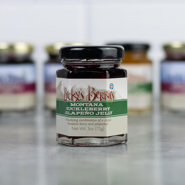 Montana Huckleberry Jalapeno Pepper Jelly