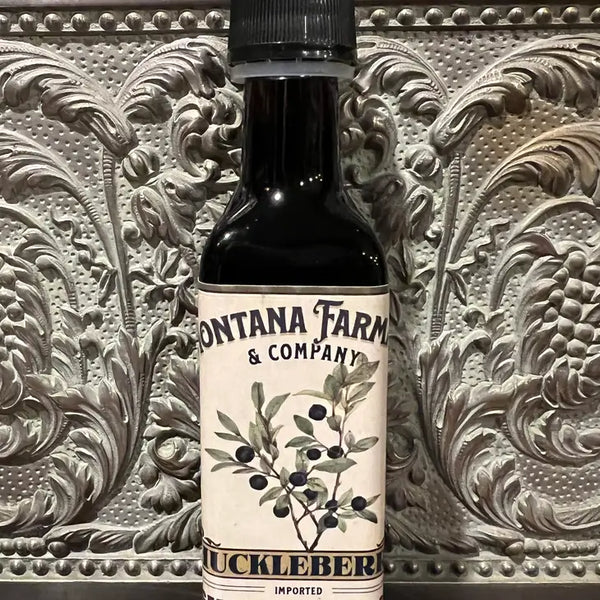 Montana Huckleberry Balsamic Vinegar Old Fashioned