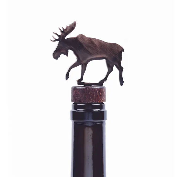 Moose Wine Bottle Stopper