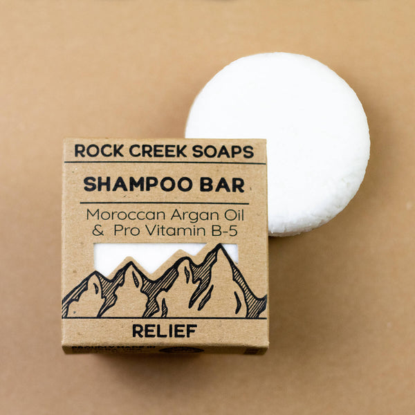 Shampoo Bar | Vitamin B-5 & Argan Oil | Relief