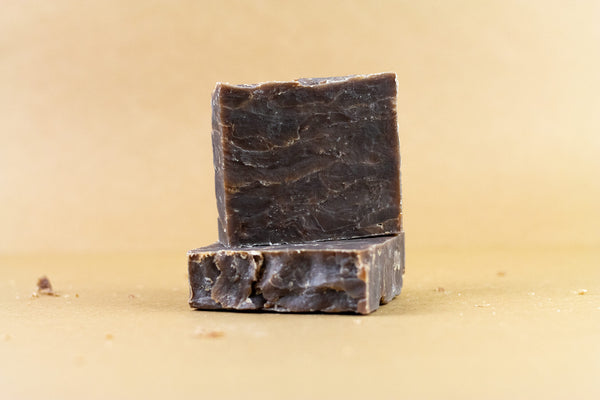 Rustic Soap Bar | Black amber & lavender