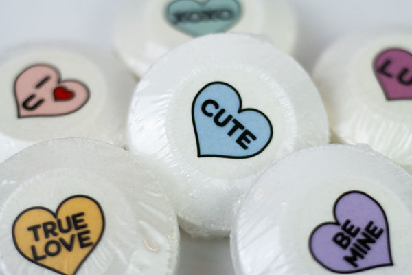 Valentines Shower Steamer - Sweetheart Conversation Heart