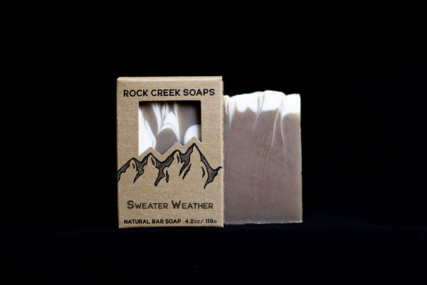 SWEATER WEATHER SEASONAL SOAP | Vanilla and Sandalwood