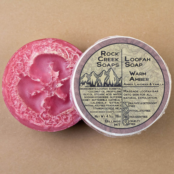 Loofah Soap | Warm Amber