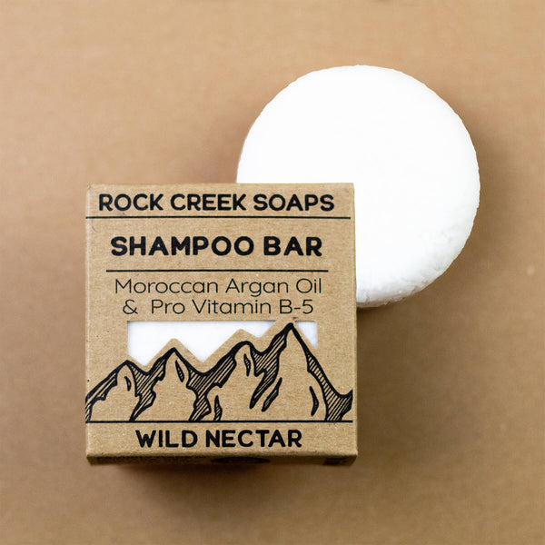 Shampoo Bar | Vitamin B-5 & Argan Oil | Wild Nectar