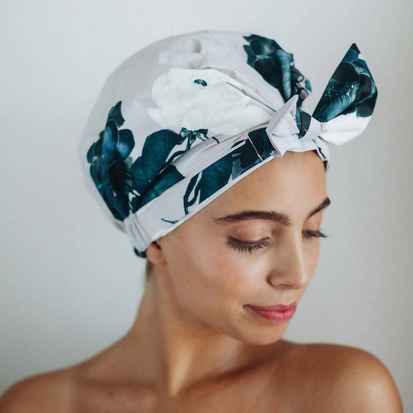 Floral Shower Cap