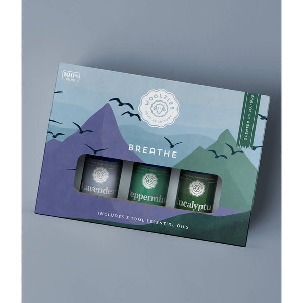 The Breathe Essential Blend Oil Collection