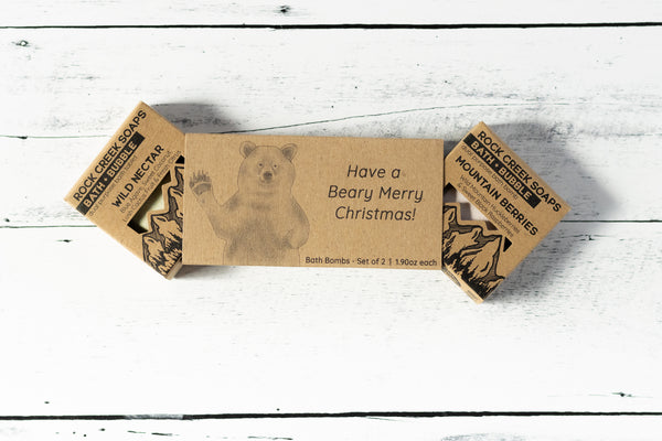 Bath Bomb Gift Set | Beary Merry Christmas