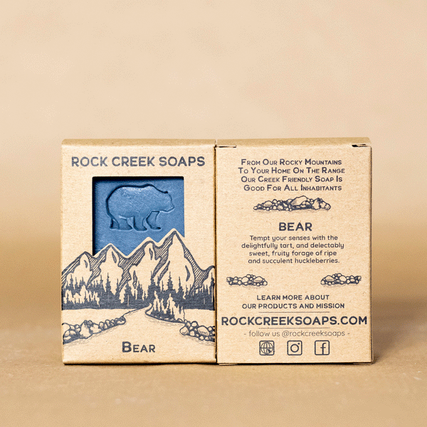 BEAR SOAP | Wild Mountain Huckleberries