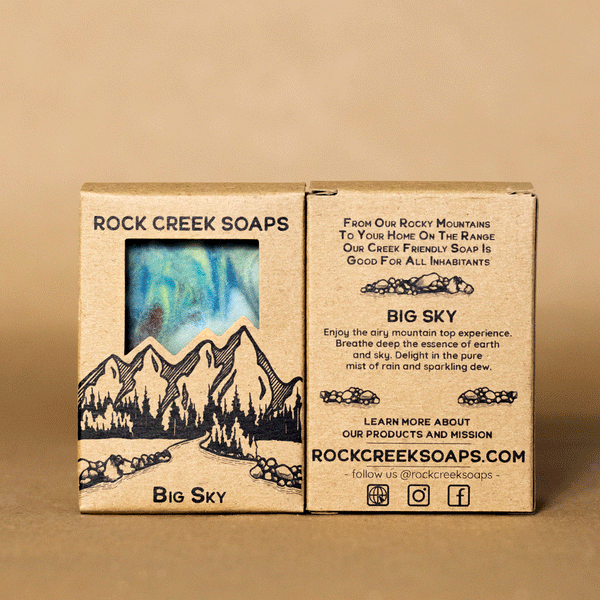 BIG SKY SOAP | Fresh air & cotton