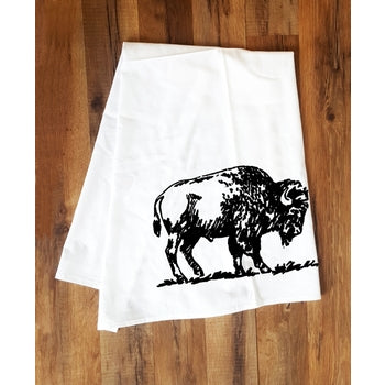 Bison Tea Towel