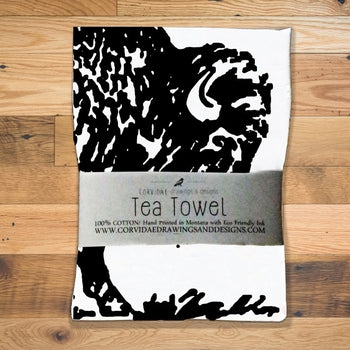 Bison Tea Towel