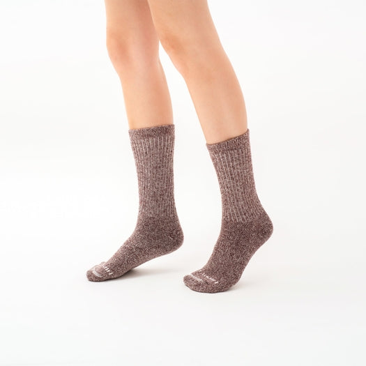 Merino Wool Marled-Burgundy