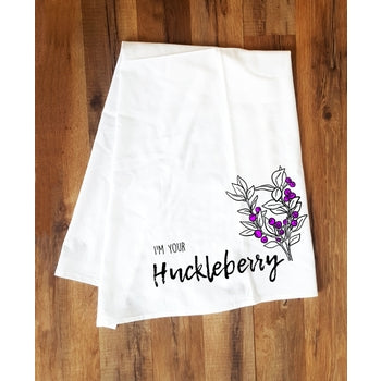 I'm Your Huckleberry Tea Towel