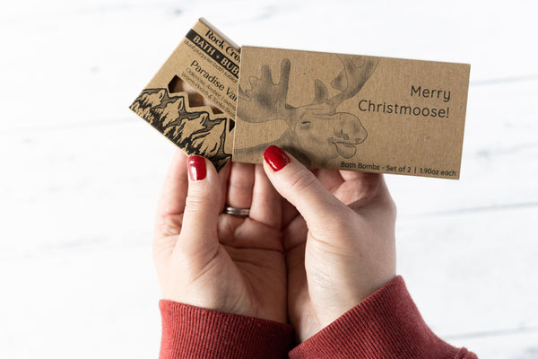 Bath Bomb Gift Set | Merry Christmas Moose