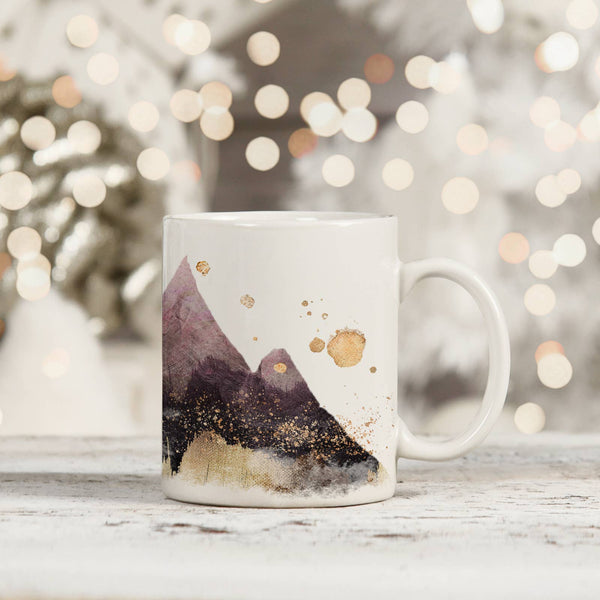 Twilight Mountain Mug - Ceramic Coffee Mug