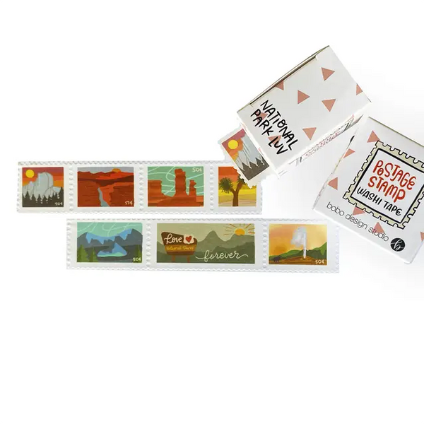 National Park Luv- Postage Stamp Washi Tape
