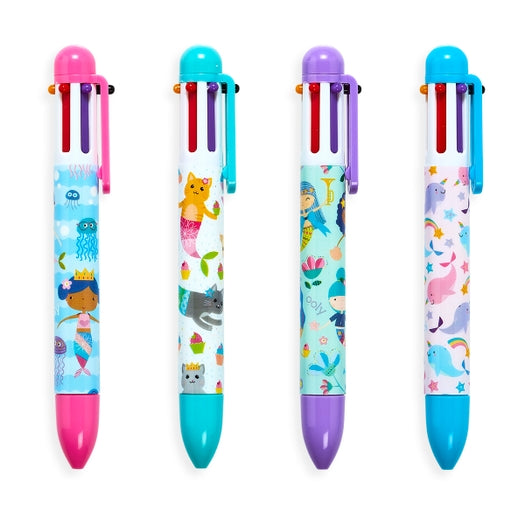 Mermaid Magic - 6 Click Pens