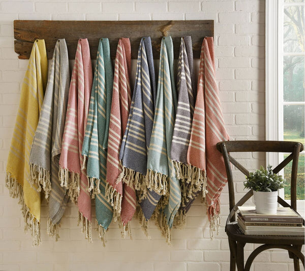 100% Recycled Cotton Throw Blanket