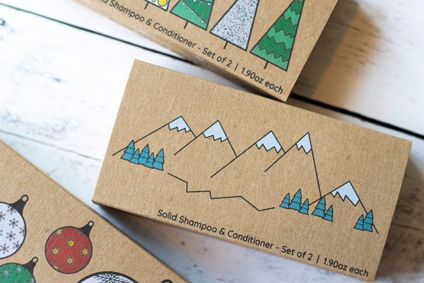 Solid Shampoo & Conditioner Gift Set | Wild Nectar