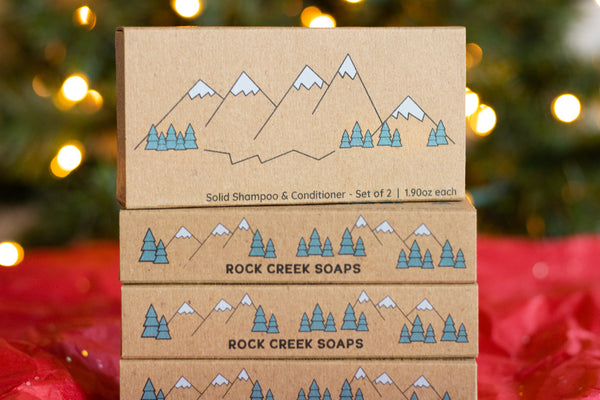 Solid Shampoo & Conditioner Gift Set | Wild Nectar