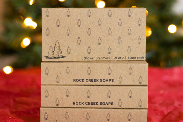 Shower Steamer Gift Set | Pine Trees