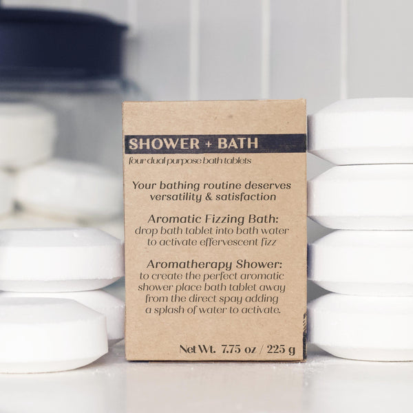 Shower Steamer Set of four in Rejuvenate - Rock Creek Soaps