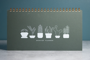 Succulent Weekly Planner - Rock Creek Soaps