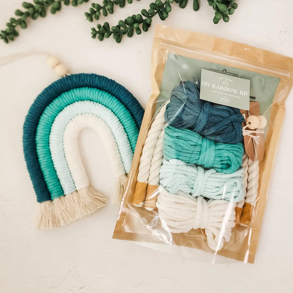 DIY Macrame Rainbow Kit