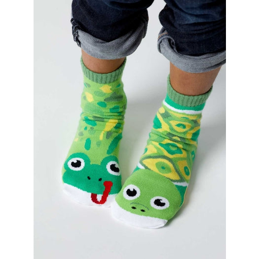 Frog & Turtle | Mismatched Socks (1-3 Years)