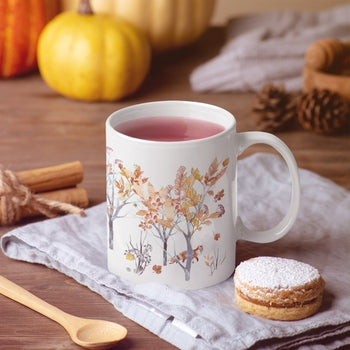 Autumn Woodland Mug - Fall Mug