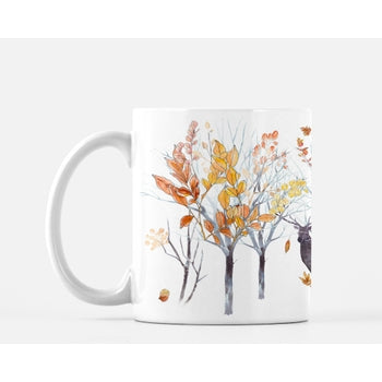 Autumn Woodland Mug - Fall Mug